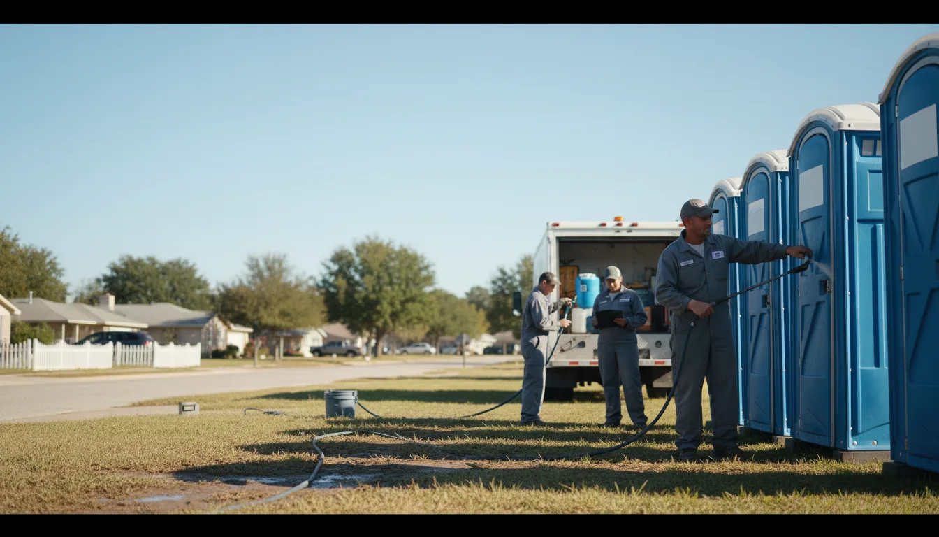 Long-Term Portable Toilet Rental in Thornton, PA near me